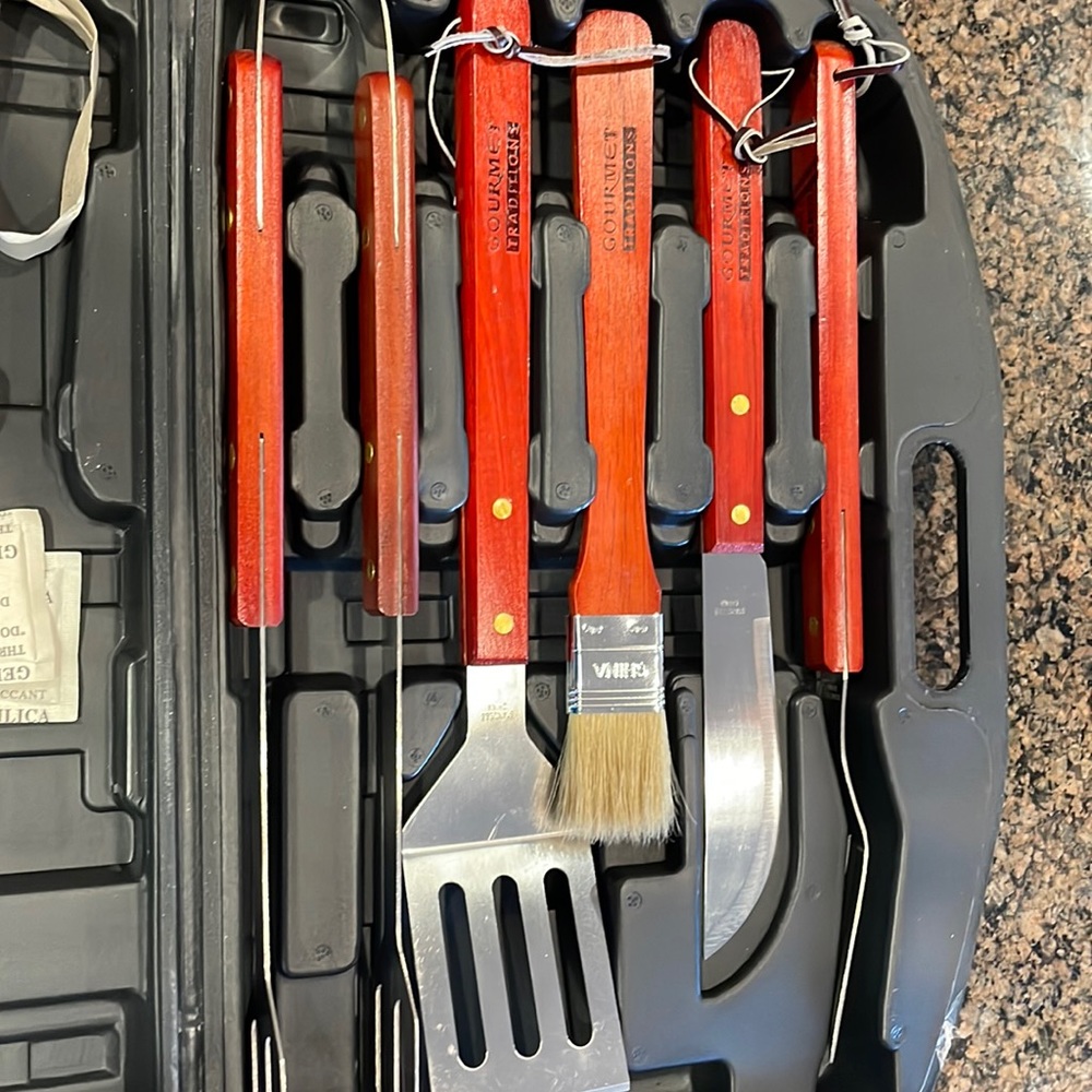 A bbq set great for the summer